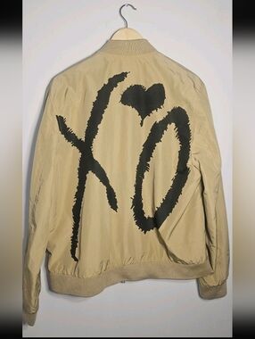The Weeknd H&M XO Bomber Jacket 2017 Spring Icons Men Large